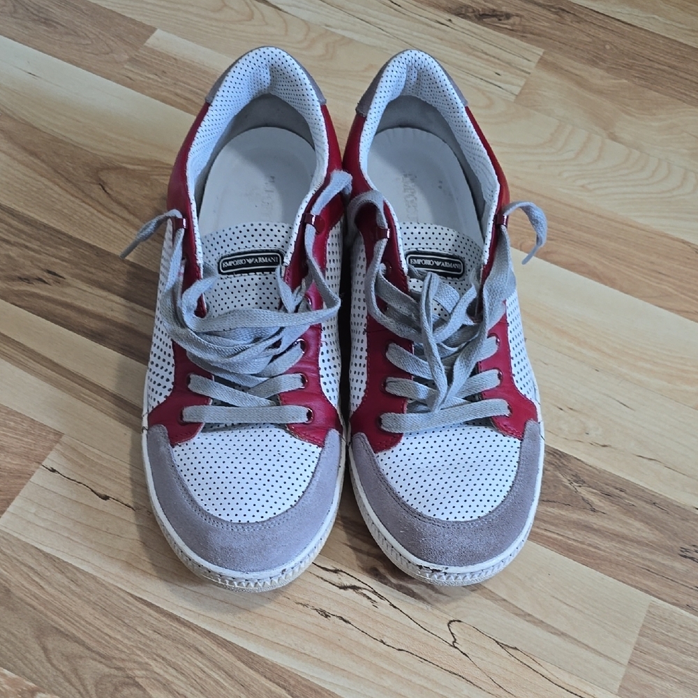 Emporio Armani X4X054 XB823 Sport-Luxe Sneakers Size M-UK 11 (US 12)